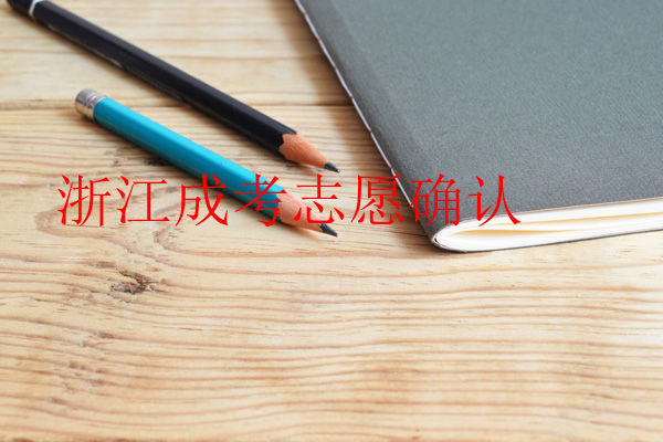浙江成考志愿确认